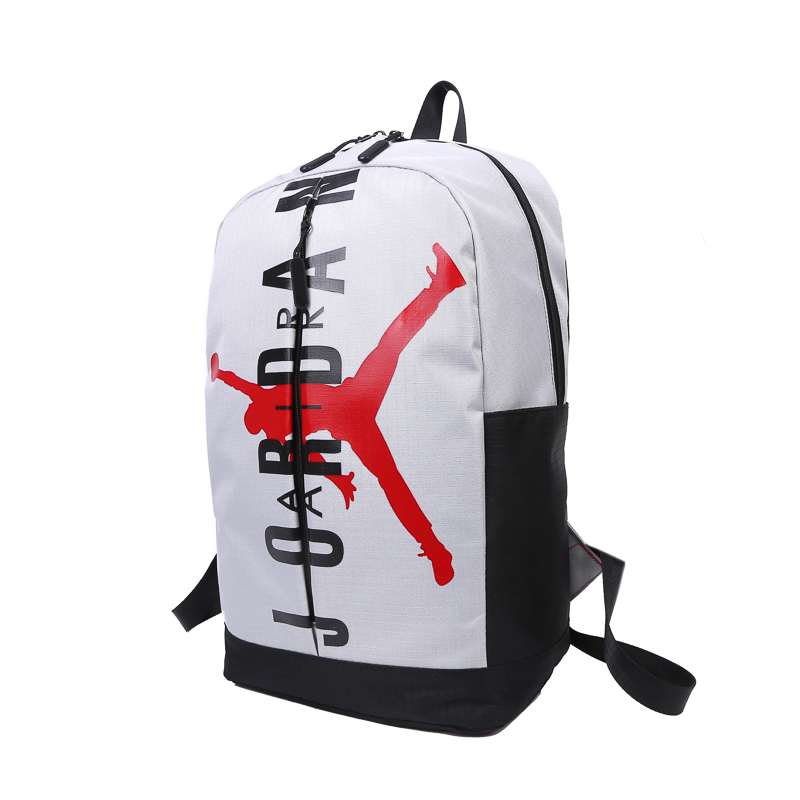 2020 White Black Red Air Jordan Backpack